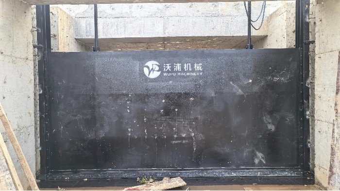 佛山顺德伦教一体化闸门工程案例_河道水环境提升-佛山沃浦机械